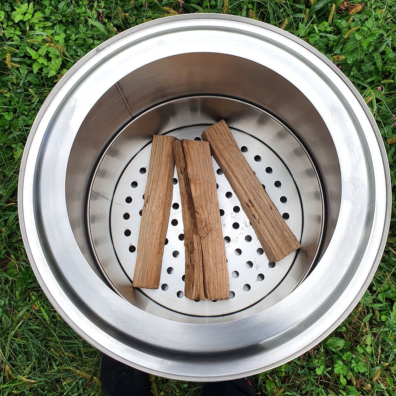 우주캠핑 우드스토브 40 이중연소 화로대 대형 불멍 화로