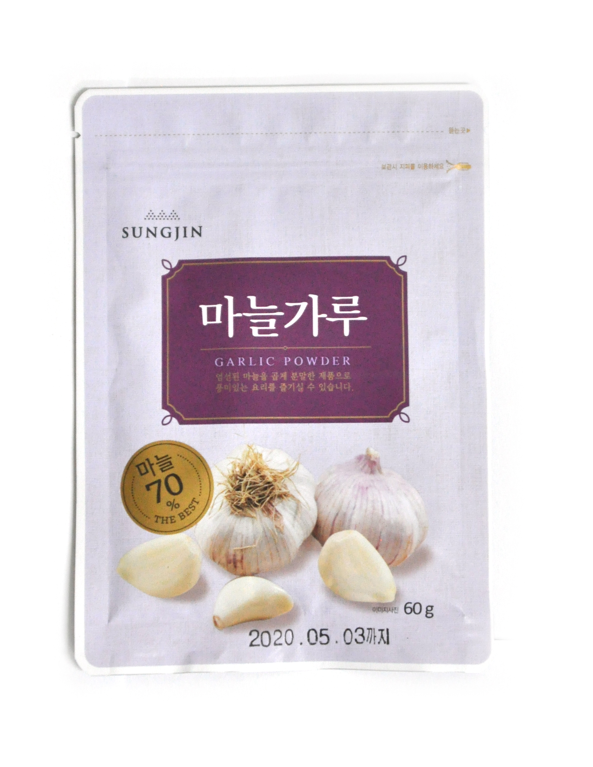 성진 마늘 가루 60g 갈릭 파우더 찌개용 튀김용 분말 - 상품 이미지