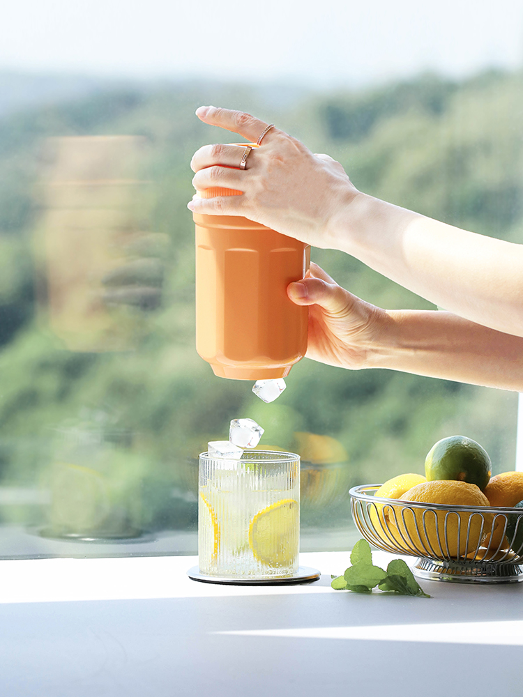 회전 트위스트 컵 얼음틀 3개입 미니 아이스 트레이 얼음통