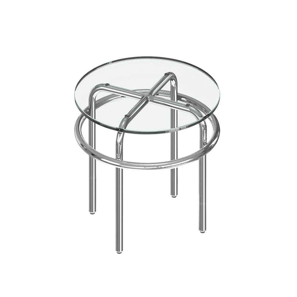 [지베누어] 미니 모나트 테이블 홈데코 유리 테이블