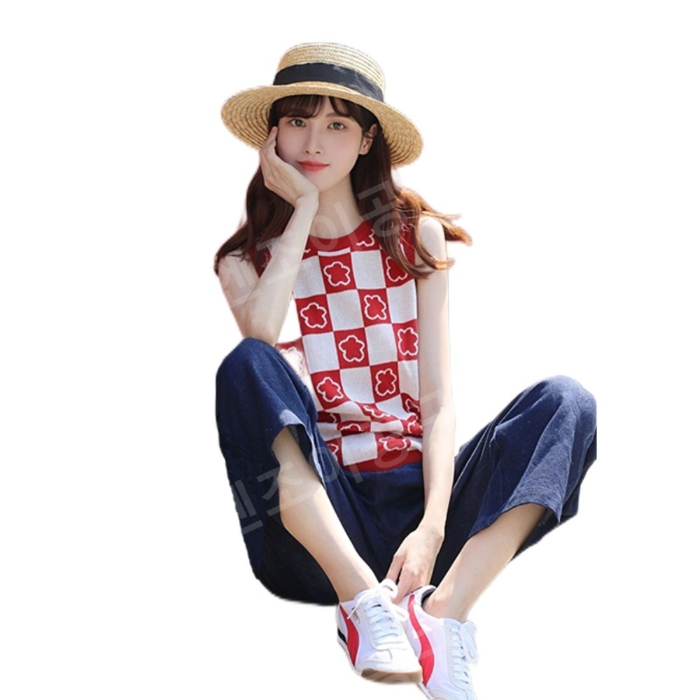 비밀은 없어 5회 강한나 온우주 니트 조끼 데일리 하이틴 의상 옷 패션 - 상세 이미지 5
