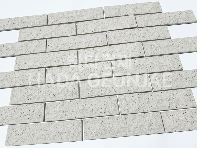 클링커브릭 세라믹타일 240x60x11T 크림화이트 / 하다건재