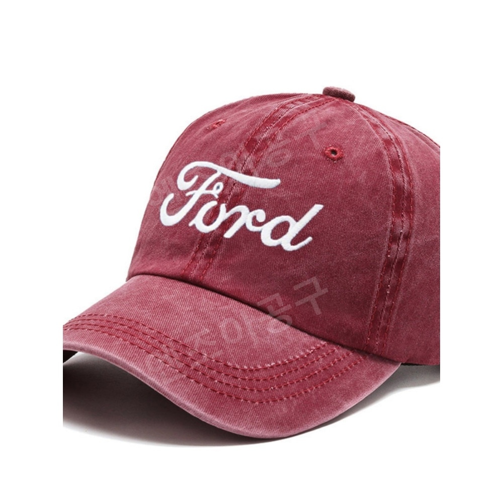 Ford 포드 로고 모자 미국 야구 볼캡 스포츠 자외선 차단 - 상세 이미지 2