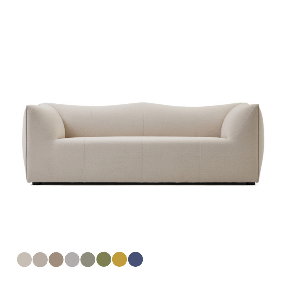 컴포드 슬릭 3인 이지클린 패브릭 소파 알타 (9colors) 거실 인테리어 3인 소파