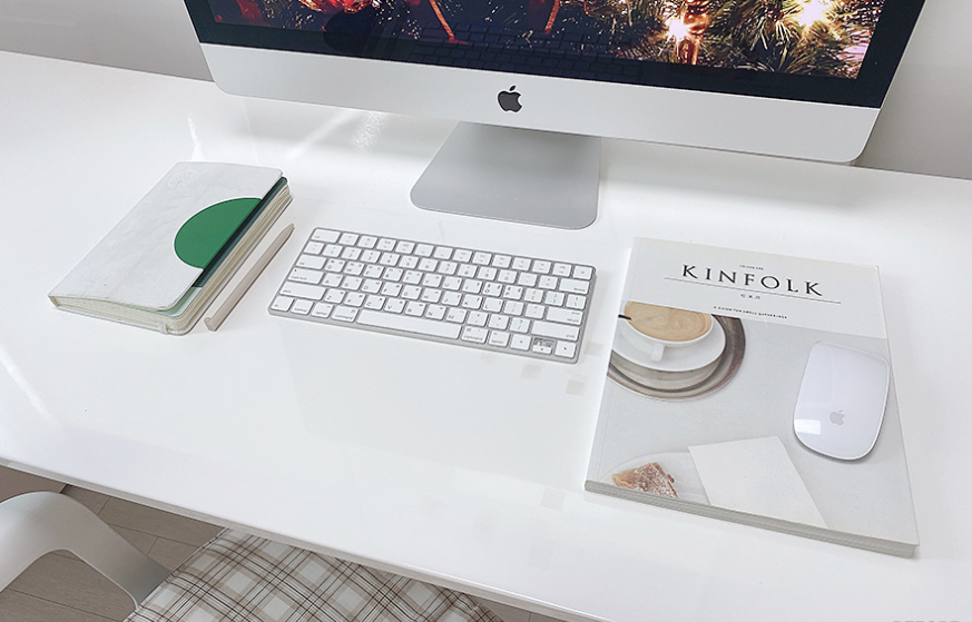 꼬꼬미 가죽 데스크매트 방수 컴퓨터 책상 마우스 게이밍장패드 대형 맞춤제작 50x120 이미지 3