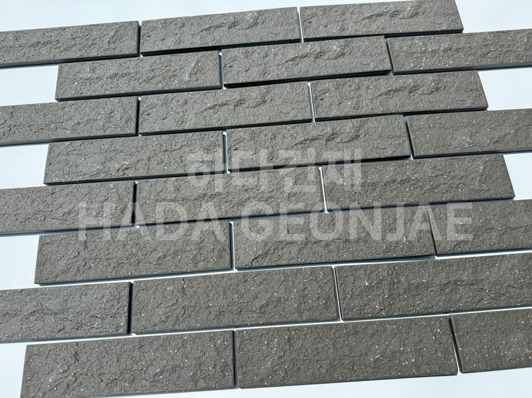 클링커브릭 세라믹타일 240x60x11T 블랙 / 하다건재