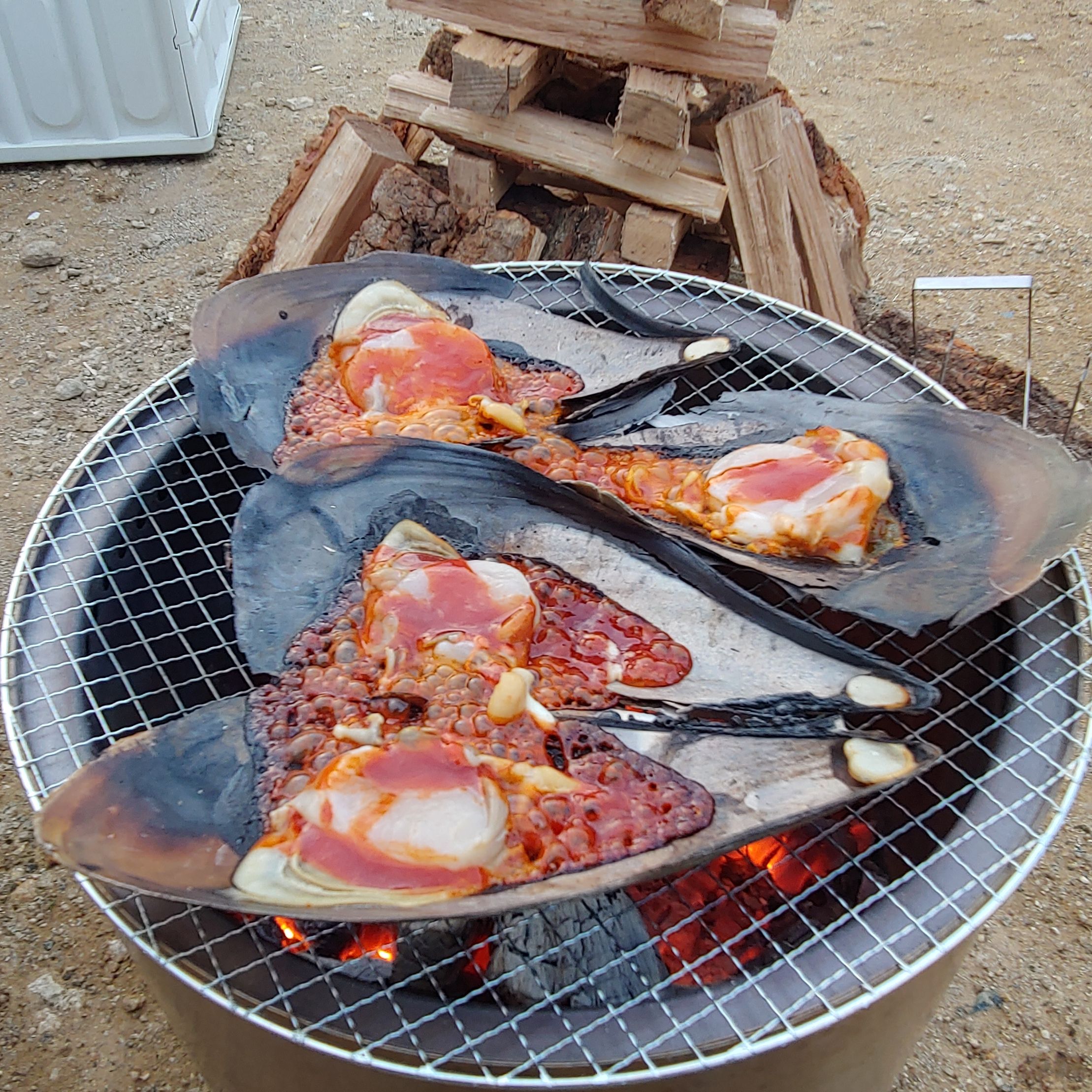 우주캠핑 우드스토브 38 이중연소 캠핑화로대 불멍화로대