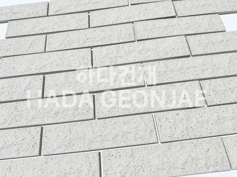 클링커브릭 세라믹타일 240x60x11T 크림화이트 / 하다건재