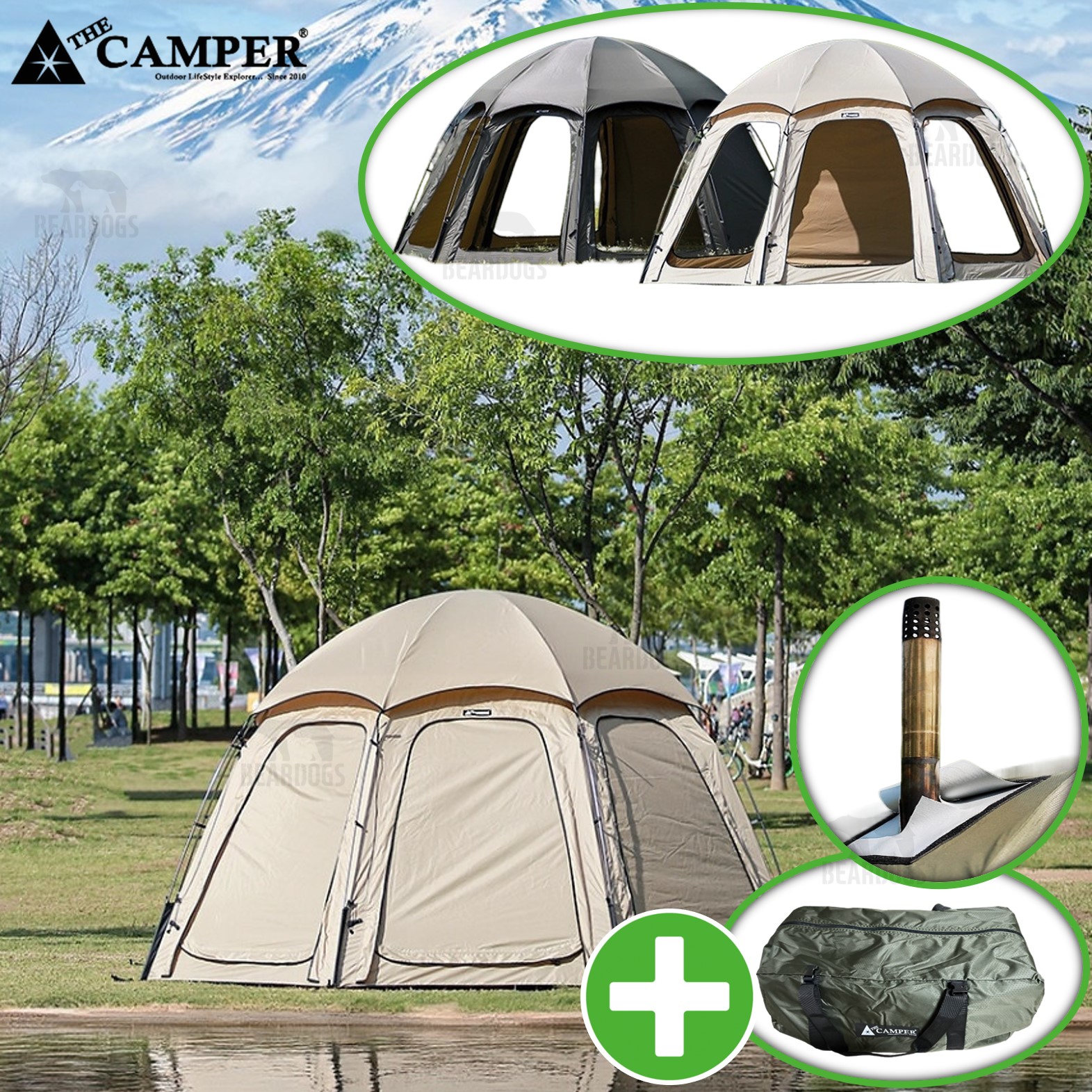 이그니스 L 쉘터 더캠퍼 텐트 돔 신형