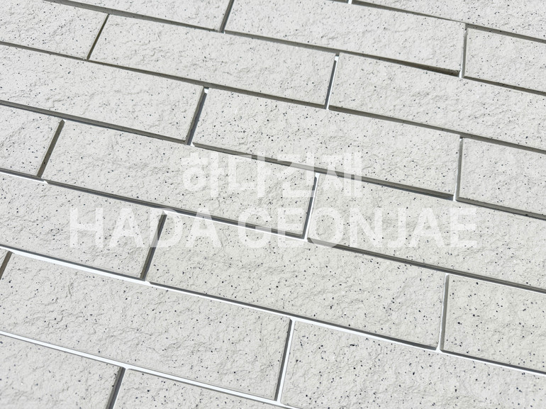 클링커브릭 세라믹타일 240x60x11T 크림화이트 / 하다건재