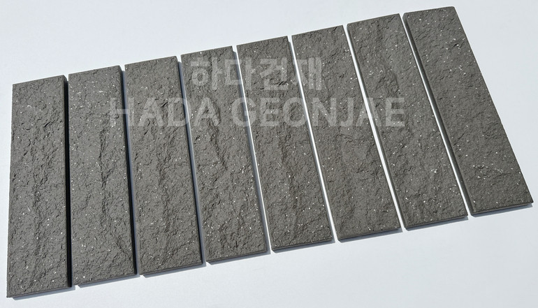 클링커브릭 세라믹타일 240x60x11T 블랙 / 하다건재