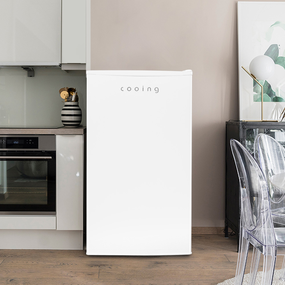 쿠잉 미니냉동고 FR-S70W 서랍형 스탠드 소형 가정용 원룸 음쓰