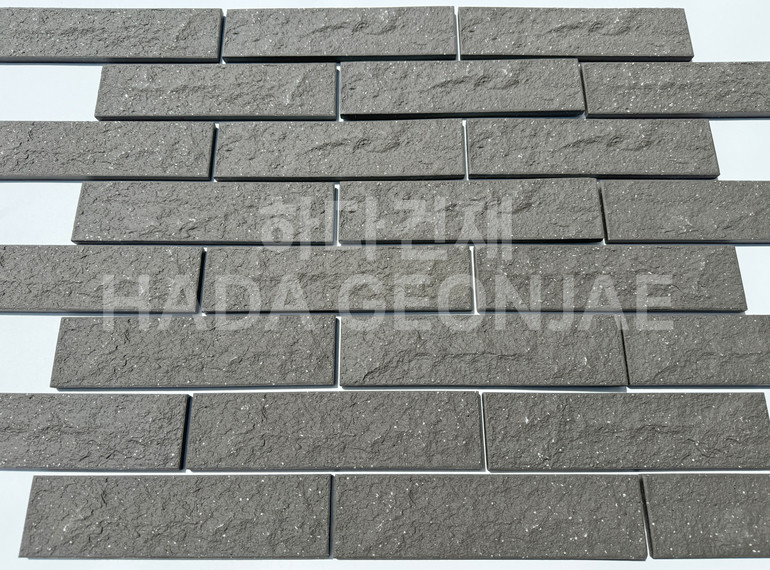 클링커브릭 세라믹타일 240x60x11T 블랙 / 하다건재