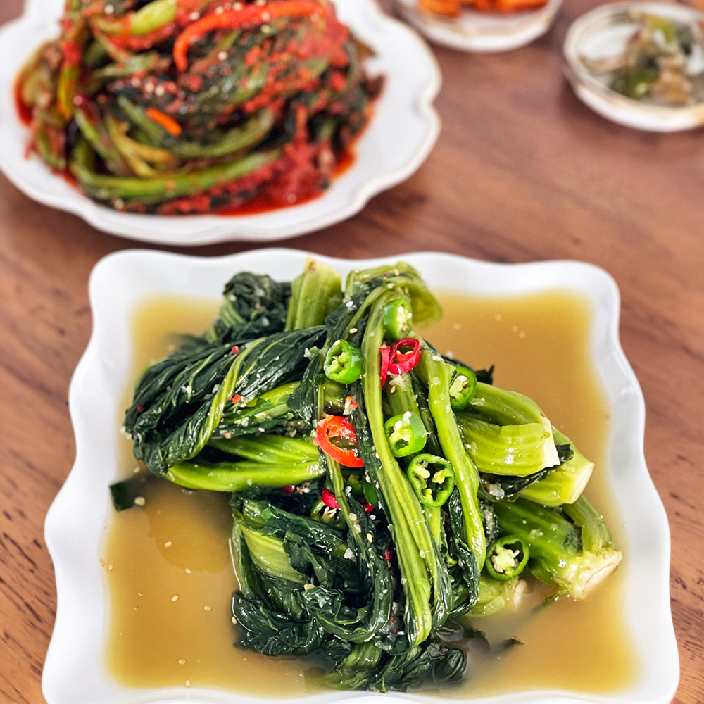 여수 수미네게장밥상_본점/ 돌산 갓물김치맛집 물갓김치 2kg 3kg 해풍맞은 돌산갓 전라도 엄마손맛 김치 택배 포장 - 상세 이미지 4