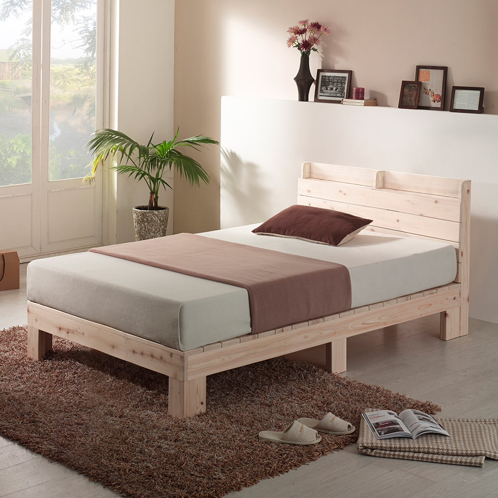 동서가구 편백나무 원목 침대 슈퍼싱글 퀸 침대프레임