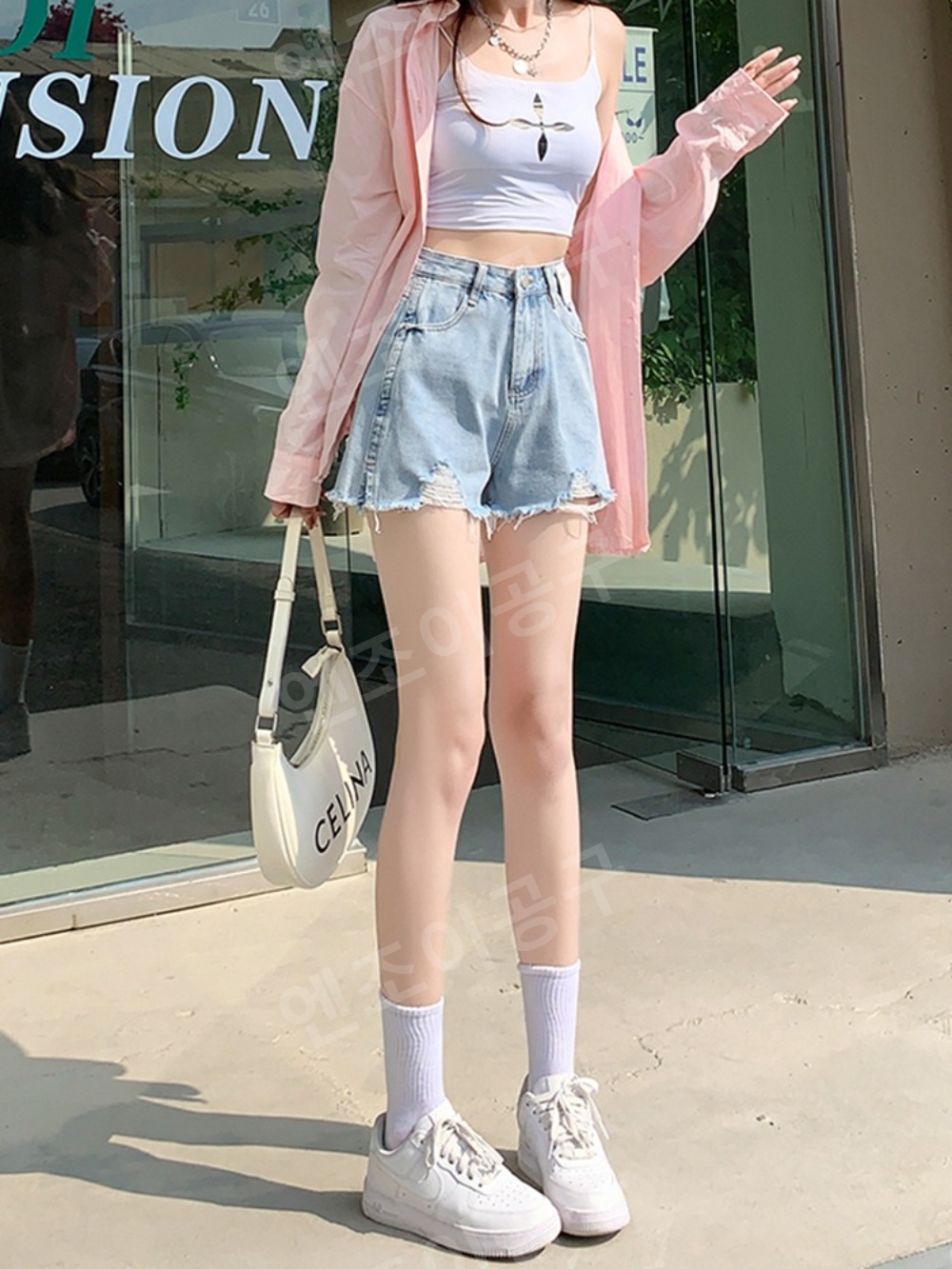 비밀은 없어 민초희 첫사랑녀 반바지 청순한 고급진 의상 옷 패션 - 상세 이미지 3