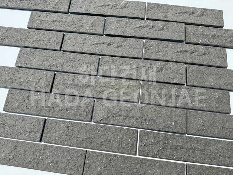 클링커브릭 세라믹타일 240x60x11T 블랙 / 하다건재