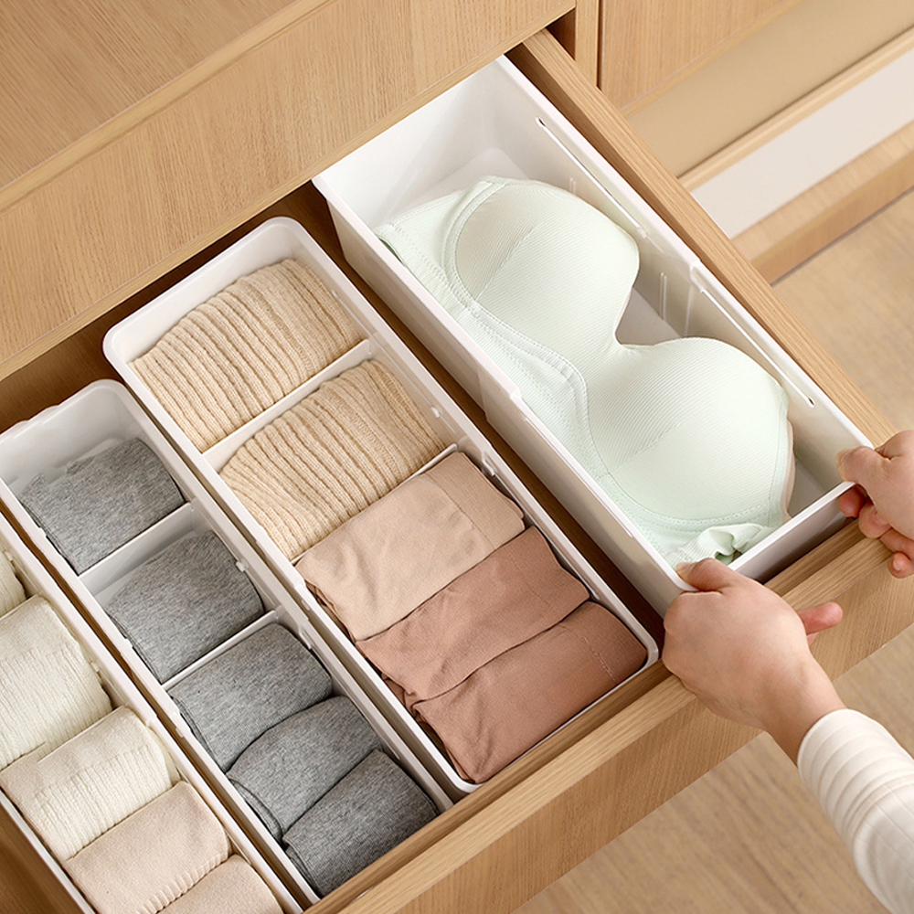 옷장정리함 다용도정리함 옷정리 보관함 길이조절 수납함 펜트리 트레이 소형