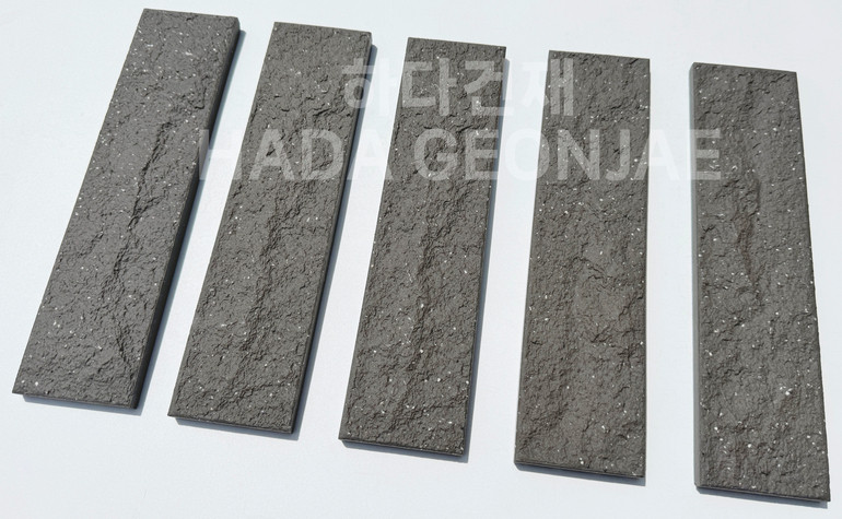 클링커브릭 세라믹타일 240x60x11T 블랙 / 하다건재