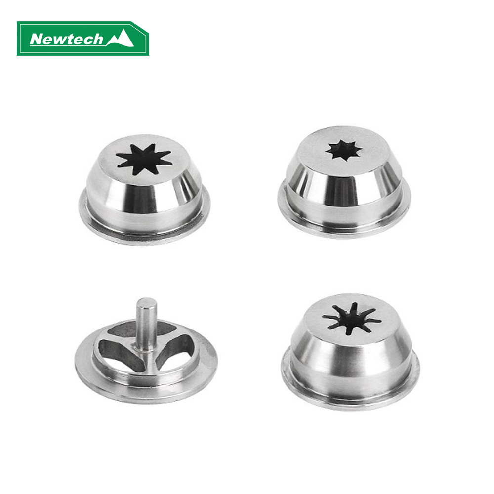 뉴테크 츄러스기계 전용 스테인리스 노즐 4종류