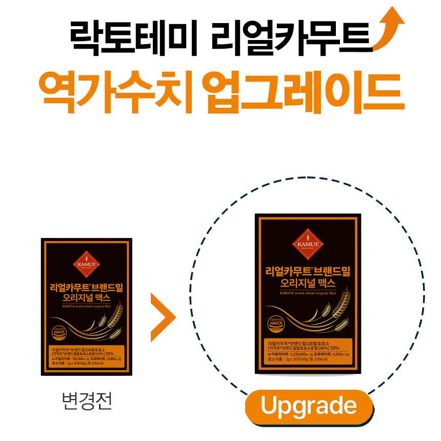 리얼 카무트 효소 브랜드밀 역가수치높은 곡물 발효효소 분말 가루 스틱 - 상세 이미지 2