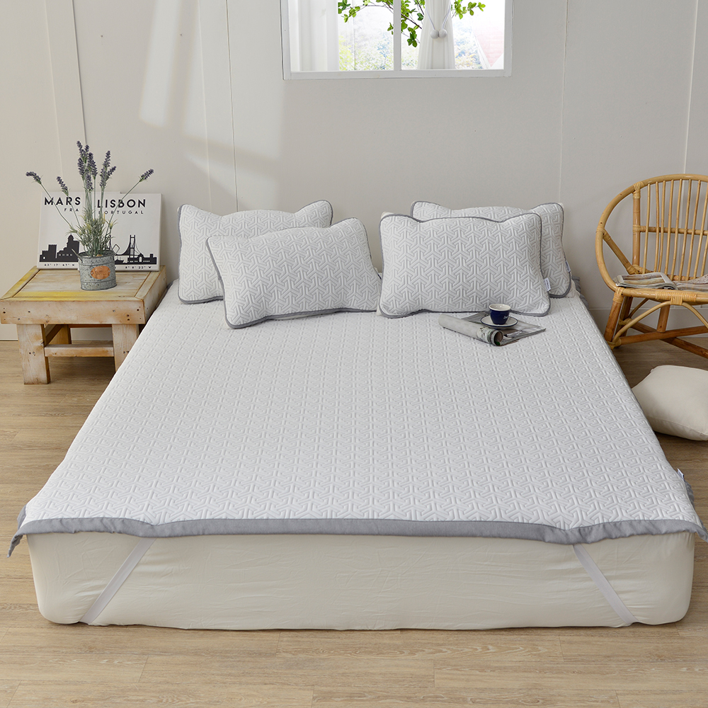 고정밴드 냉감패드 Q 매트리스 침대 여름이불패드