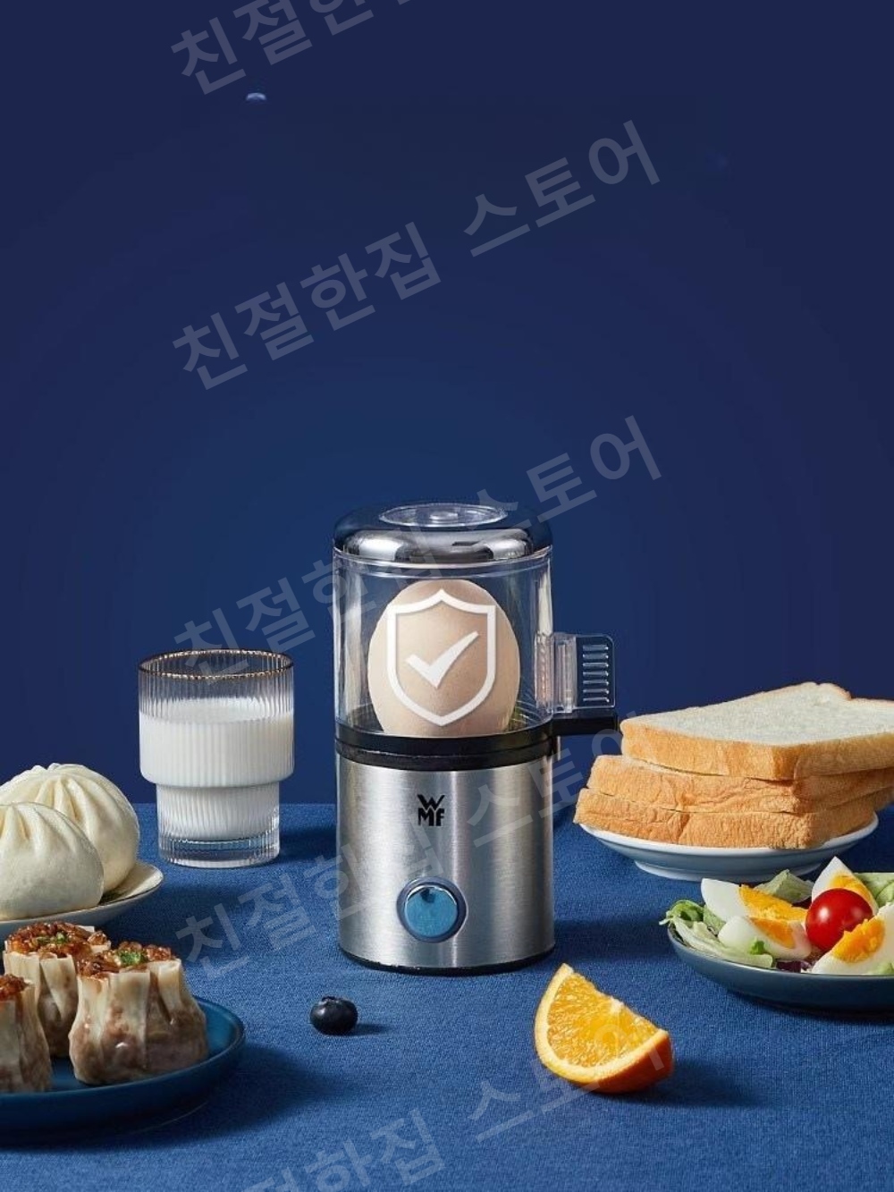 1구계란찜기 찜기 휴대용 주방 소형 여행용 키친 - 상품 이미지
