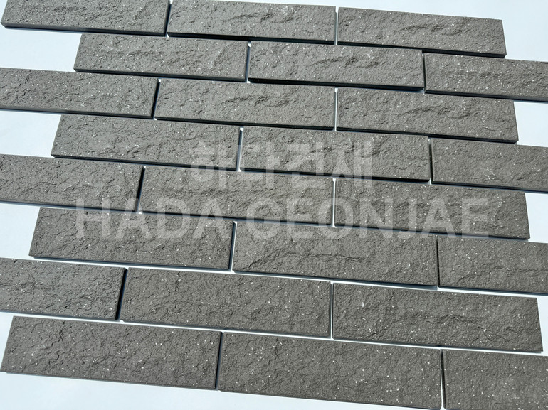 클링커브릭 세라믹타일 240x60x11T 블랙 / 하다건재