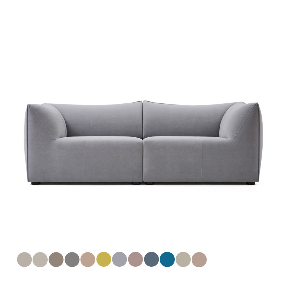 컴포드 슬릭 3인 이지클린 패브릭 모듈 소파 탈론 (12colors) 거실 인테리어 3인 소파