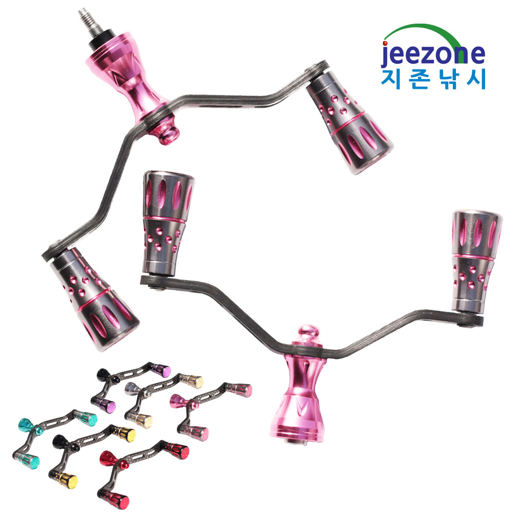 카본 스피닝핸들 스피닝릴더블핸들 튜닝 다이와 시마노 노브
