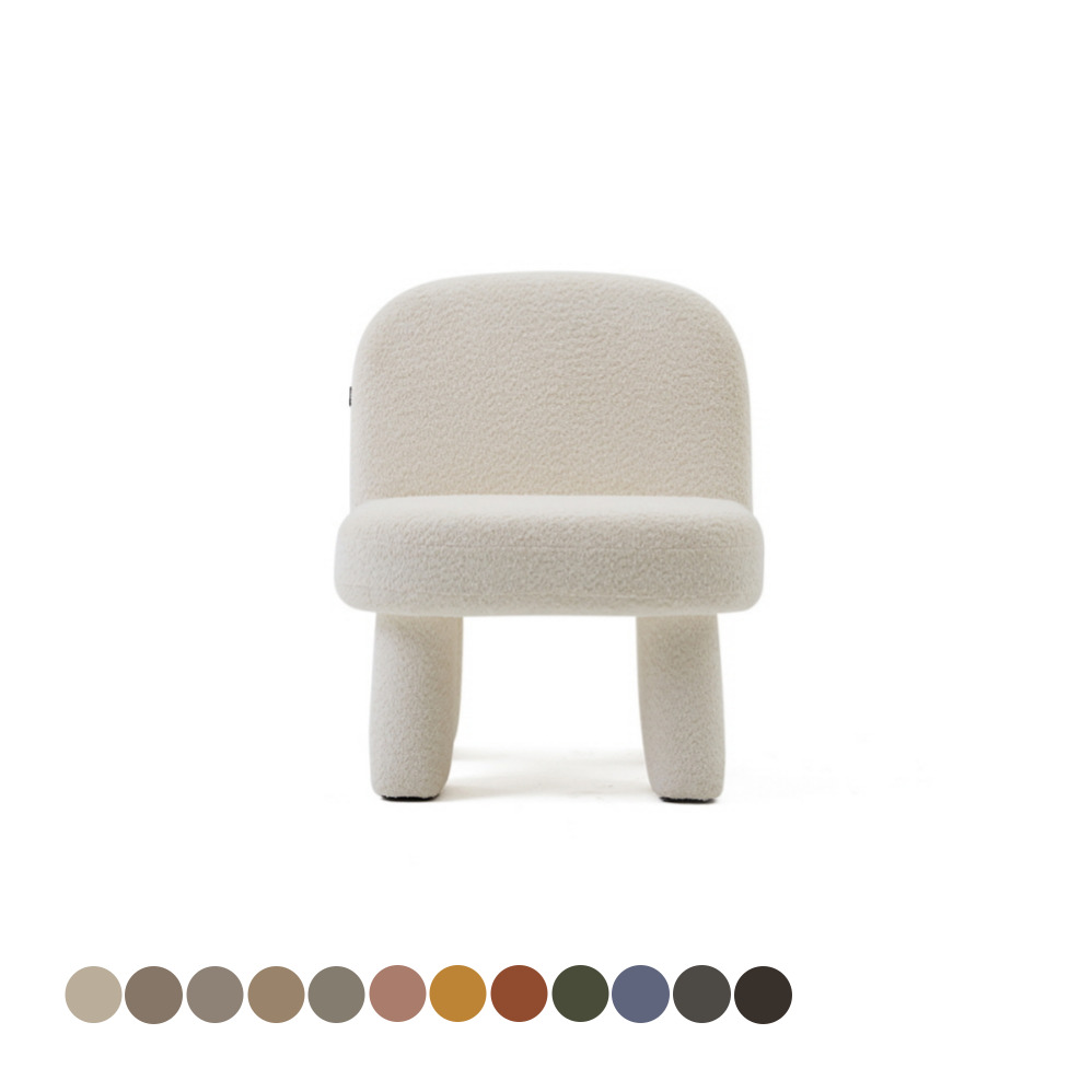 컴포드 콤피 1인 이지클린 패브릭 소파 부클 (12colors) 거실 인테리어 1인 소파