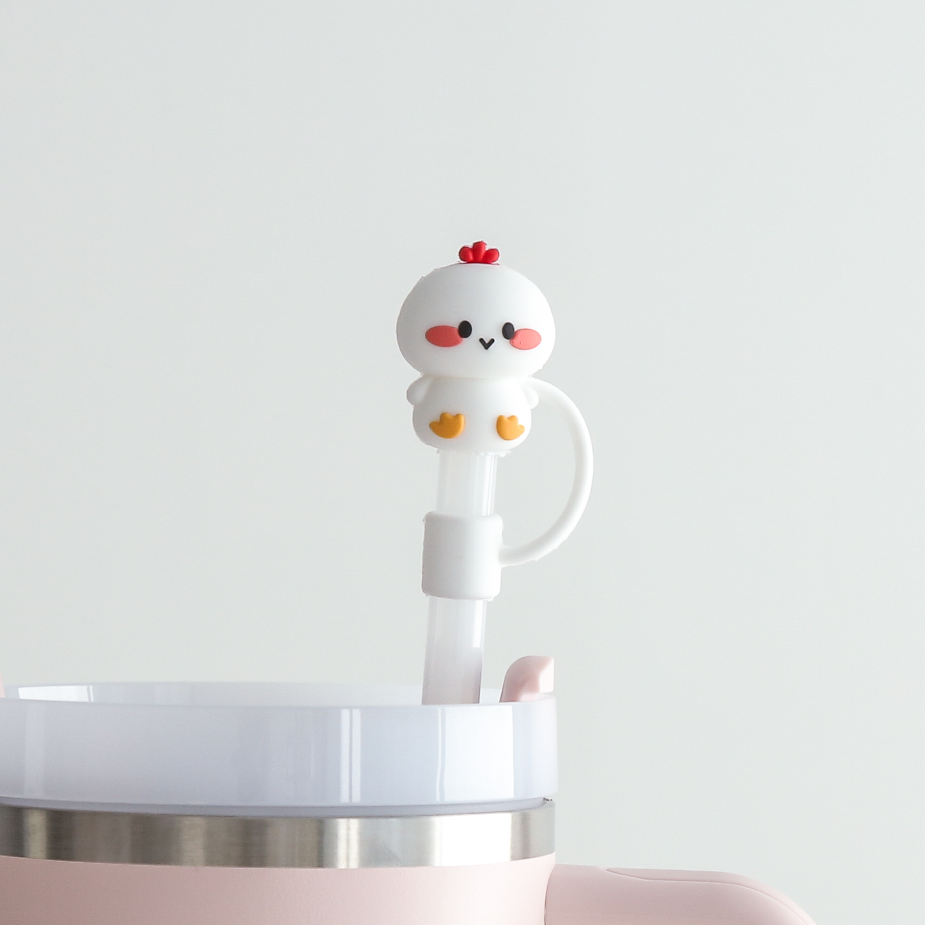 스탠리 텀블러 빨대마개 10mm 빨대뚜껑 캐릭터5종세트 - 상세 이미지 5
