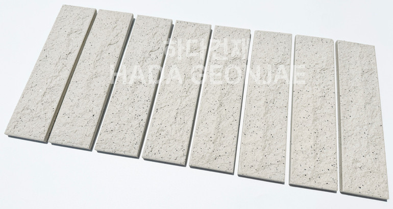 클링커브릭 세라믹타일 240x60x11T 크림화이트 / 하다건재