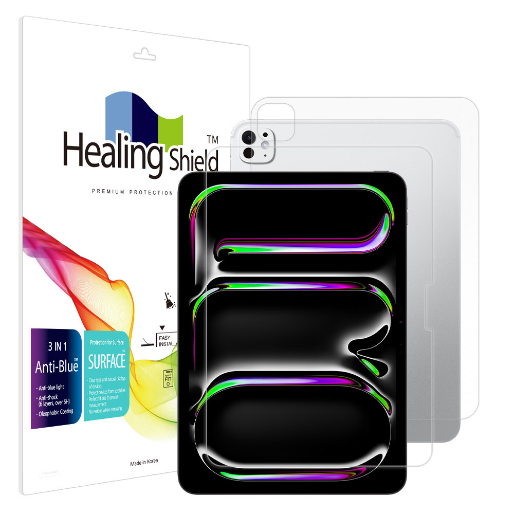 아이패드 프로 7세대 13 블루라이트차단 액정보호필름1매 후면1매 - 상세 이미지 2