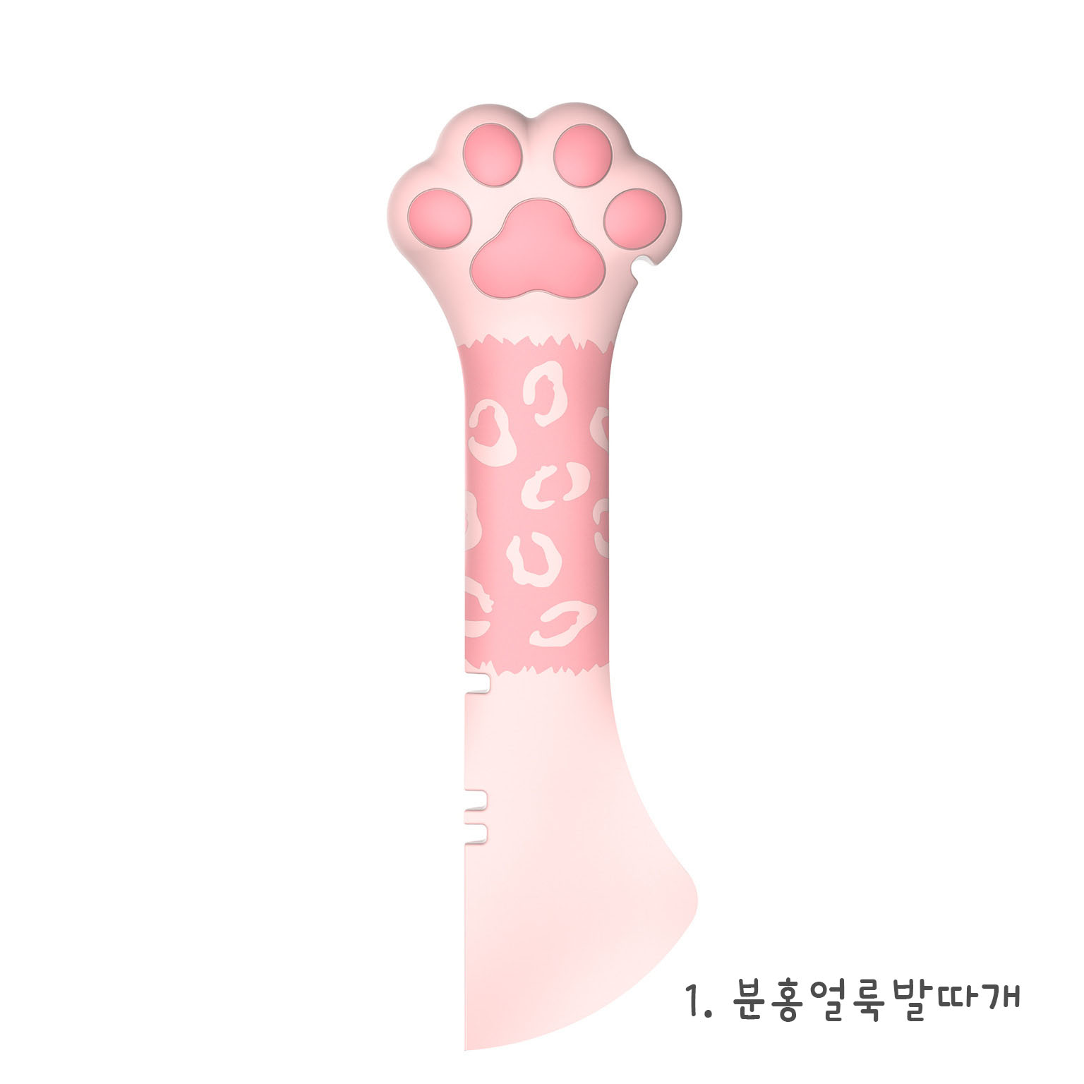 다묘집사 고양이 귀여운 캔 화식 스푼 숫가락 따개 - 상세 이미지 2