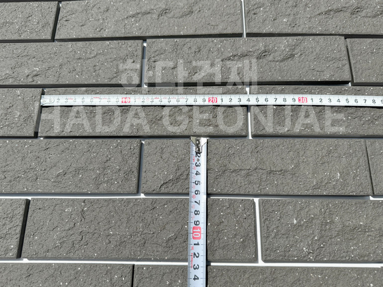 클링커브릭 세라믹타일 240x60x11T 블랙 / 하다건재