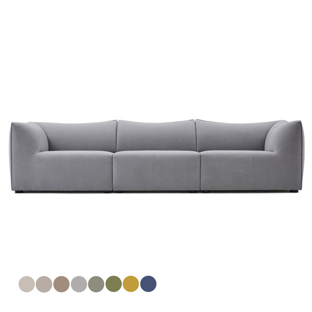 컴포드 슬릭 4인 이지클린 패브릭 모듈 소파 알타 (9colors) 거실 인테리어 4인 소파