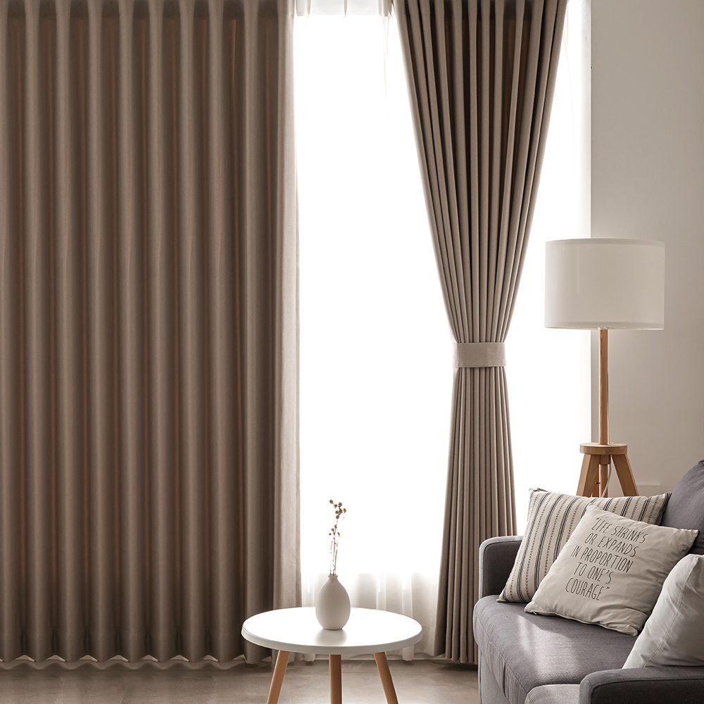 소르르 데일리 형상기억 암막커튼 겨울 거실 방풍 맞춤제작 민자형 안방 반창 170