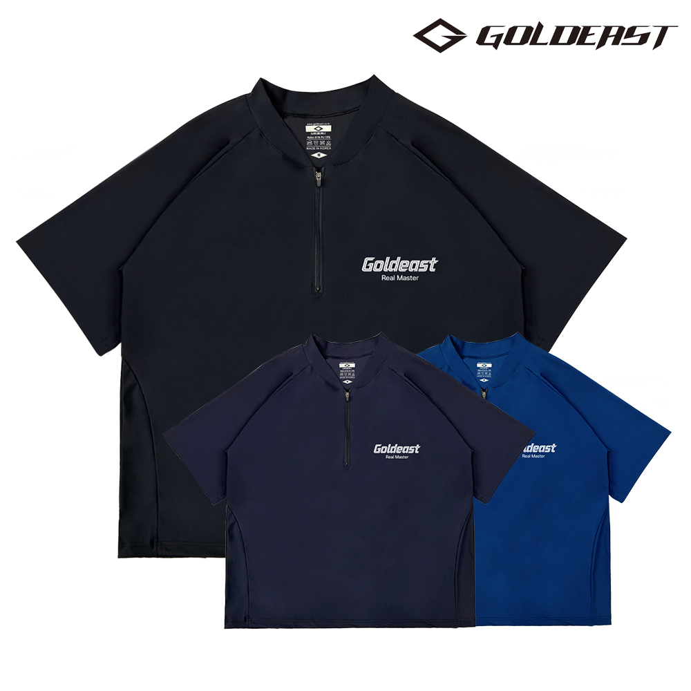골드이스트 리얼마스터 야구 반팔 바람막이 점퍼 남여공용