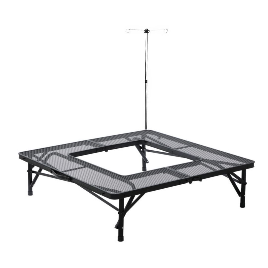 우주캠핑 접이식 화로대 테이블 화로 불멍