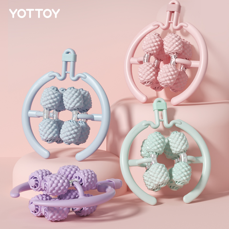 YOTTOY 요토이 이중 레이어 다리 마사지 롤러 알풀기 종아리알 팔뚝 마사지기 - 상세 이미지 4