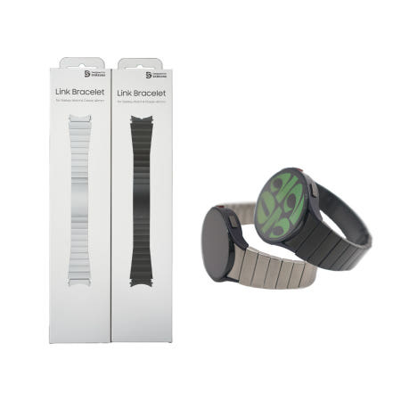 삼성 갤럭시워치4 클래식 42mm 링크 브레이슬릿 스트랩 줄질