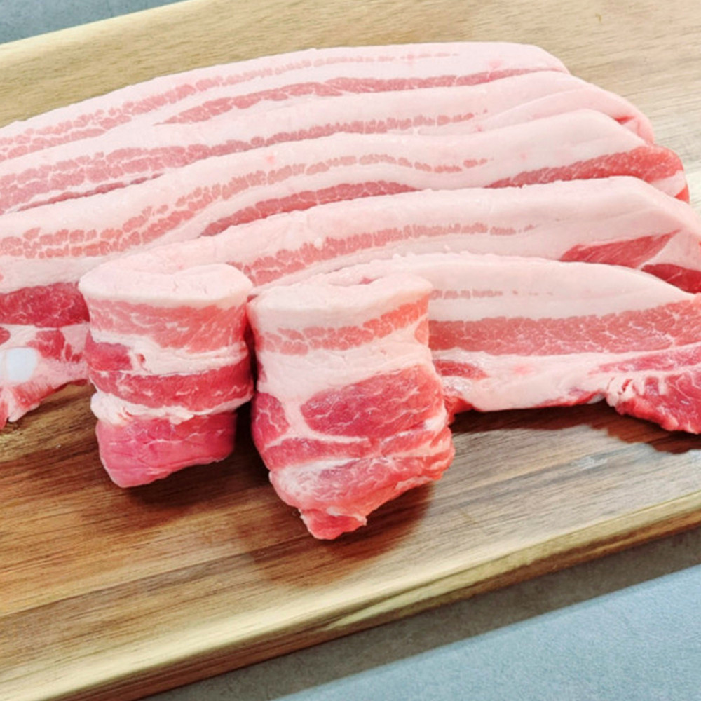 한돈 삼겹살 냉장 삼겹살 캠핑용 삼겹살 삼겹살 신선도 한돈 캠핑 요리
