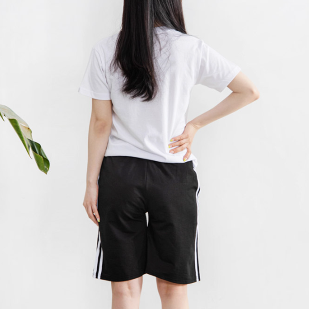 집에서입는반바지 성인실내복 커플 여성 트레이 츄리닝반바지 - 상세 이미지 5