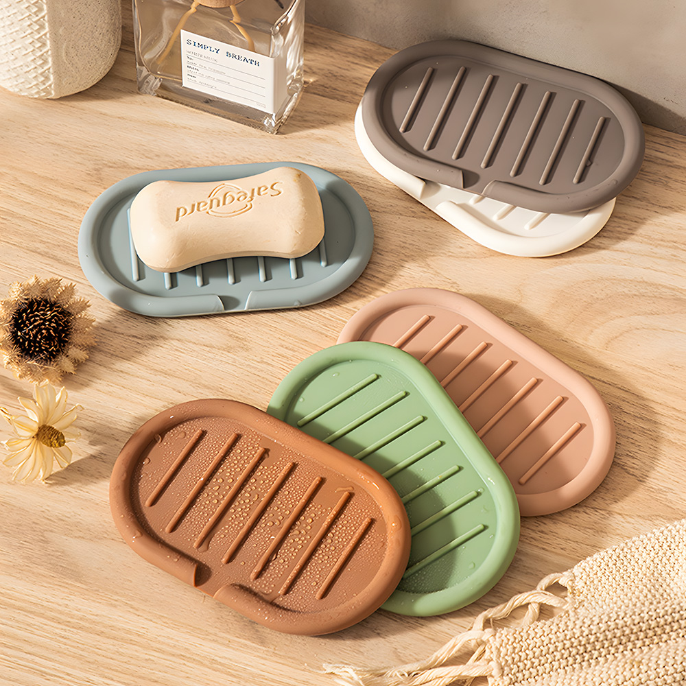 비누거치대 실리콘 물빠짐 논슬립 위생 비누받침대 욕실용