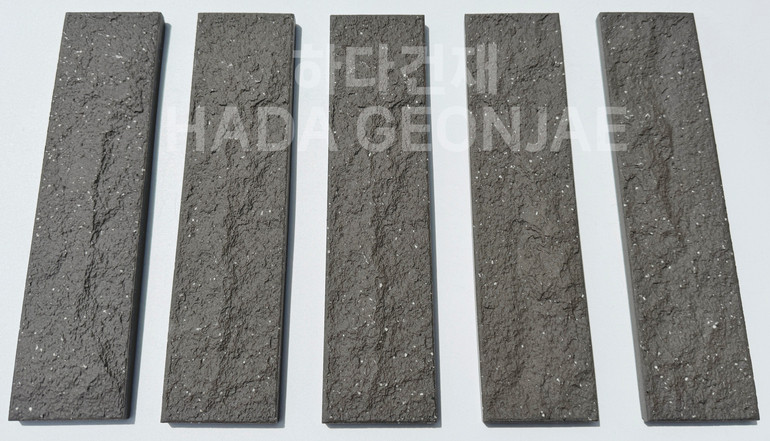 클링커브릭 세라믹타일 240x60x11T 블랙 / 하다건재