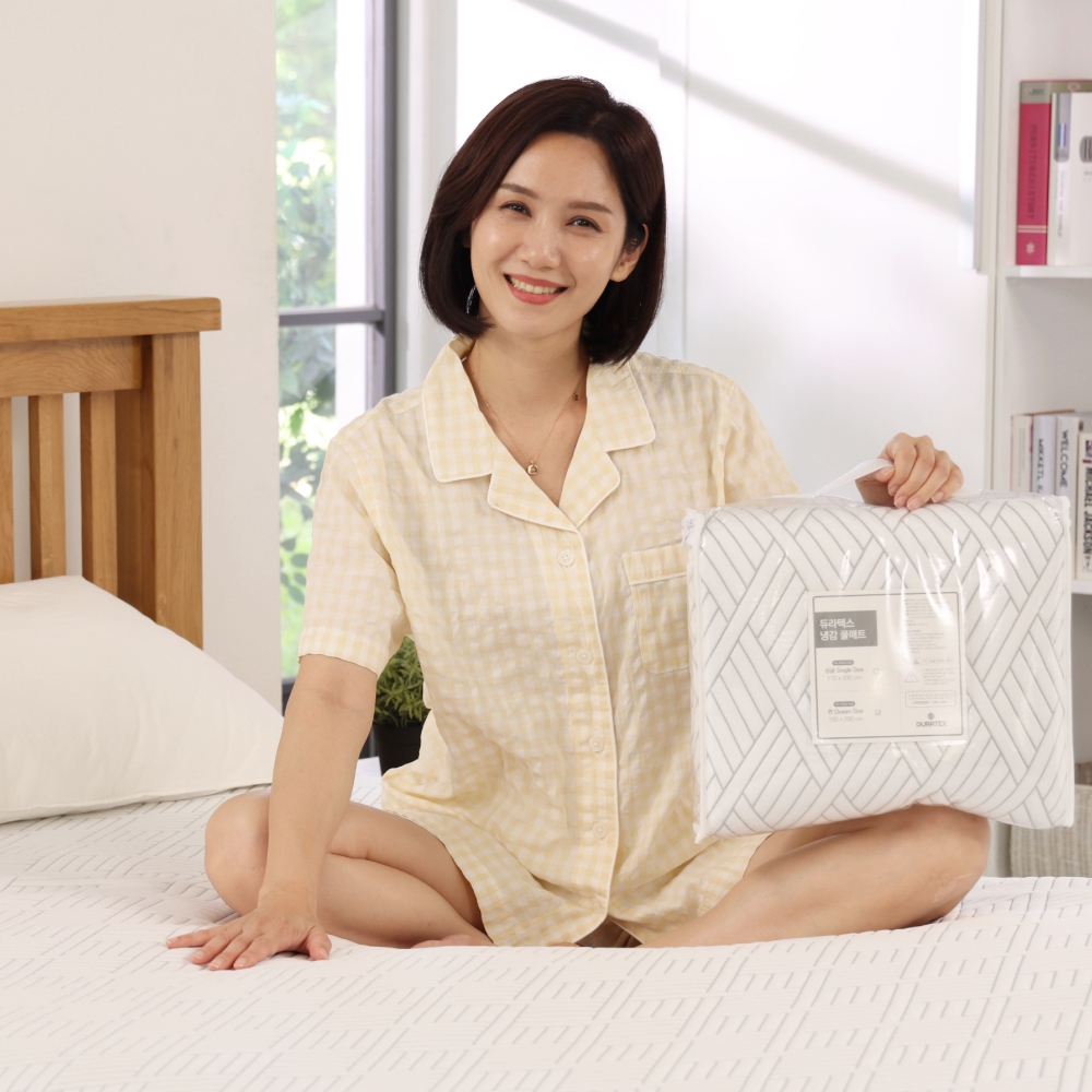 듀라텍스 앗차거 얼음매트 대형 여름 아이스 쿨링 쿨매트 시어서커 무전력 냉감 쿨 패드