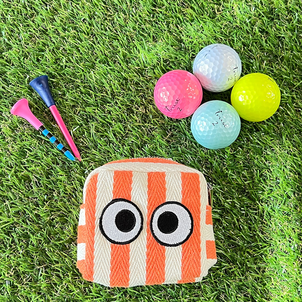 빼꼼 골프 볼 주머니 골프공 파우치백 허리힙색 가방