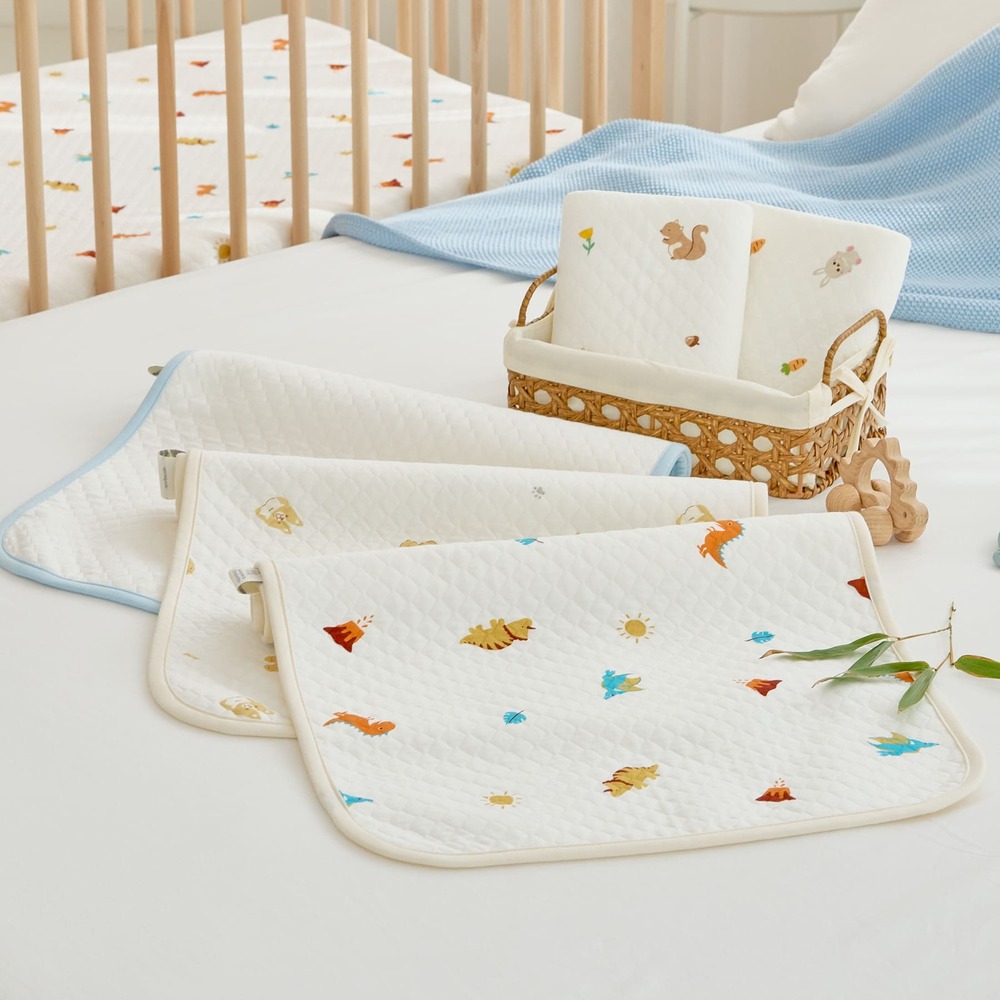 아가짱 아기 듀라론 밤부 양면  쿨 방수패드 신생아 매트 소형 70cmx40cm