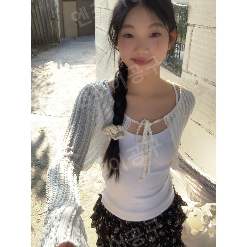 졸업 정려원 서혜진 볼레로 가디건 러블리 로맨틱 의상 옷 패션 - 상세 이미지 2